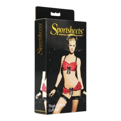 Juego de sábanas deportivas en última instancia placentero y agradable para muslos y muñecas, nuevo Foto 1 de 4