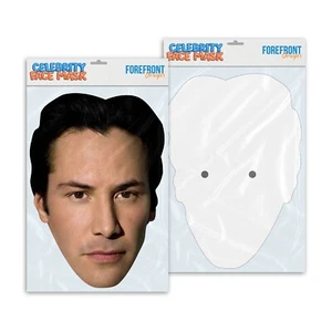 Personalised funny Celebrity face mask Keanu Reeves ready to wear - Picture 1 of 3