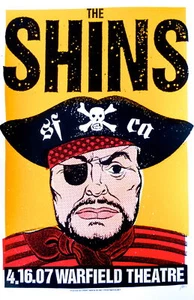 The Shins Concert Poster Print Mafia San Francisco - Picture 1 of 3