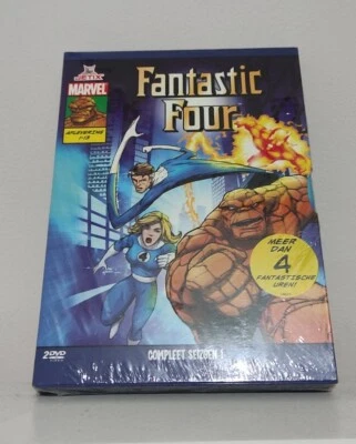 Fantastic Four Cartoon Complete Season 1 [DVD] Danish Edition Sealed - Image 1 of 2