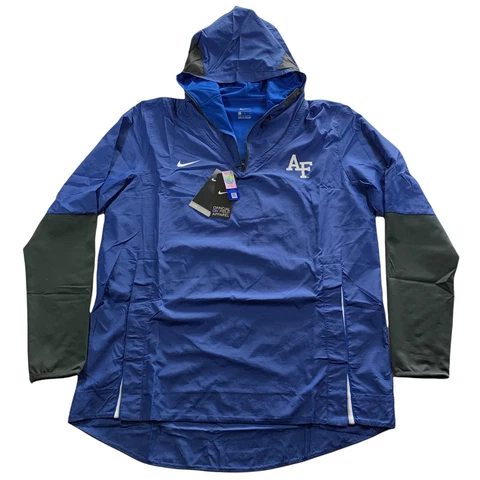 Nike Air Force Falcons Football On Field Repel Windbreaker Jacket Men's Size L Cover