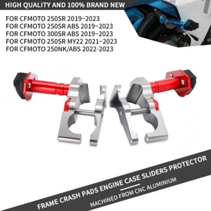 Cadre Collision Pads Moteur Case Sliders Protecteur pour CFMOTO  250SR MY22 250N - Picture 1 of 9
