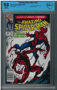 🔥Amazing Spider-Man 361 CGC CBCS 9.8 White Pages NEWSSTAND 1st Carnage FRESH🔥 - Picture 1 of 2