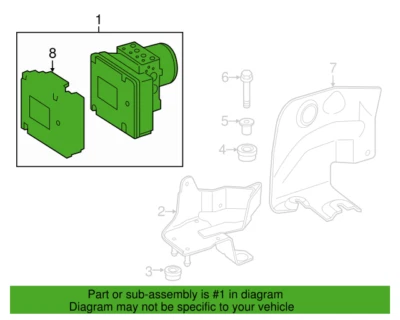 Conjunto de bomba ABS 1664310900 original Mercedes Benz ML550 ML350 ML400 2012-2015 Foto 1 de 3