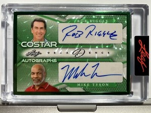 2022 Leaf DecaDence Pop Century ROB RIGGLE  /. MIKE  TYSON  5 / 5 