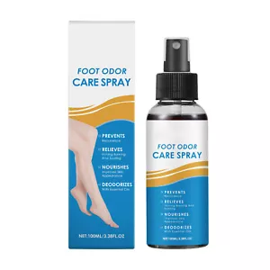 Foot Odor Care Spray 3.38fl.oz Feet Mist, Fast Relief With Natural Ingredients - Picture 1 of 12