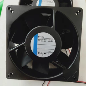 135x135x38mm 5118N 48V 9.5W 2-wire Cooling Fan - Afbeelding 1 van 1