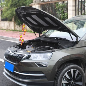 Cubierta del capó del coche para Skoda Karoq 2017-2024 varilla hidráulica puntales de gas soporte de elevación - Imagen 1 de 8