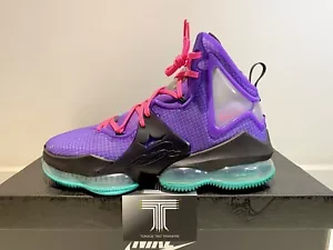 Nike Lebron XIX 19 “Wild Berry” ~ CZ0203 500 ~ Uk Size 9 ~ Euro 44 - Picture 1 of 6