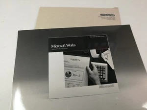 Microsoft Works for Apple Black and White Product PHOTO for Advertising 1986 - Picture 1 of 5