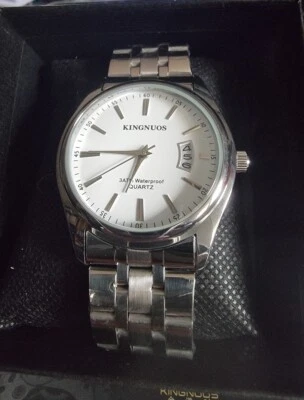 Montre Bracelet  Luxe KINGNUOS Homme Quartz Etanche Sport Elégance Mode Tendance - Photo 1/4