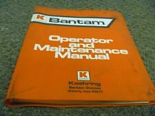 Koehring 166 266 366 Excavator Owner Operator Maintenance Manual