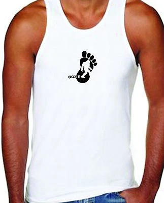 NUEVO CON ETIQUETAS CAMISETA SIN MANGAS DE ALGODÓN CON GRÁFICO HIPSTER DIVERTIDO EQUIPO DE INVESTIGACIÓN SASQUATCH ESTAMPADO PARA HOMBRE Foto 1 de 4