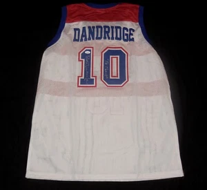 BOB DANDRIDGE AUTOGRAPHED CUSTOM JERSEY (WASHINGTON BULLETS) - JSA COA! - Picture 1 of 4