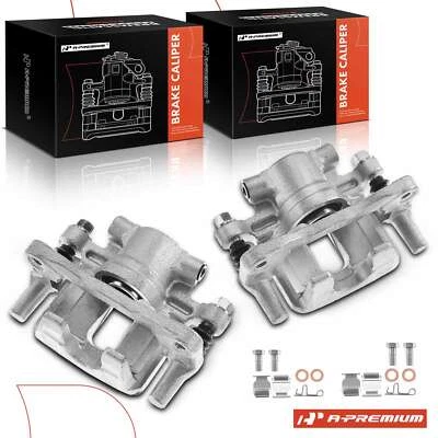 2x Pinzas de freno para Chrysler 200 Dodge Caliber Jeep Patriot Mitsubishi Lancer Foto 1 de 4