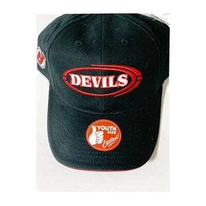 New Jersey Devils Hockey NHL Strapback Hat Cap VINTAGE with Tags Youth Size  - Picture 1 of 10