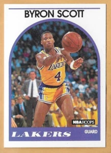 BYRON SCOTT LOS ANGELES LAKERS #15 NBA HOOPS 1988-89 - Imagen 1 de 2