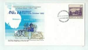 1982 Norfolk Island ANPex82 PSE FDC - Picture 1 of 2