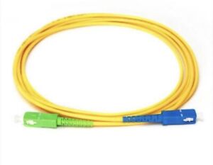 Câble à Fibre Optique (jarretière Optique) 10M SC/APC to SC/UPC