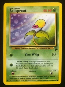 Pokemon 66/130 Bellsprout Base Set 2 Common NM - Picture 1 of 2