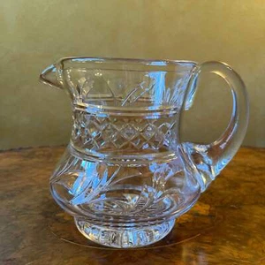 Vintage Stuart Crystal Jug - Imagen 1 de 3