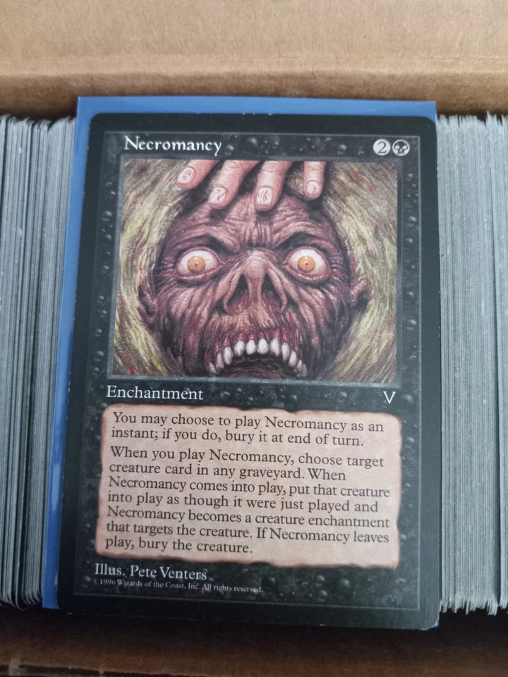 x1 Necromancy - Non Foil - Magic the Gathering - LP Edge Wear - Image 1 of 1