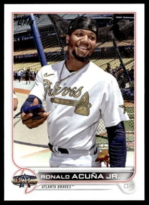Aggiornamento 2022 Topps #ASG-17 Ronald Acuña Jr. gioco All-Star nuovo nuovo di zecca - Foto 1 di 2