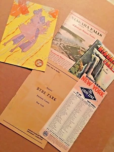 Lot of 5 Vintage U.S. Travel Brochures and Items   - Picture 1 of 6