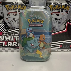 Pokémon TCG Celebrations Mini Tin KANTO STARTERS Factory Sealed New - Picture 1 of 3