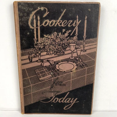 Vintage 1932 Cookery For Today Cook Book Recipes from Delineator Depression Era - Image 1 of 4