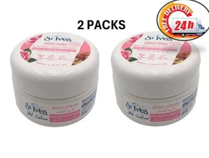 2 St. Ives Glättende Körpercreme Rosenwasser und Arganöl 2 Packungen *VERSANDKOSTENFREI* - Bild 1 von 3