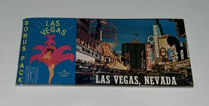 Vintage 36 Page Las Vegas Nevada Postcard 3.5" x 5.5" Booklet 8.25" New Unposted - Picture 1 of 2