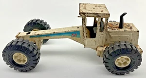 Vintage 1950’s NYLINT Pressed Steel 14” Construction Grader Rare White Rockford - Picture 1 of 17