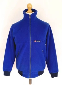 BERGHAUS POLARPLUS VINTAGE 90S MALDEN POLARTEC FLEECE JACKET SMALL MENS GOOD - Picture 1 of 9