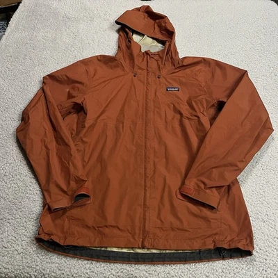 Patagonia Jacket Mens Extra Large Orange Torrentshell 3L H2NO Full Zip Gorpcore - Image 1 of 4