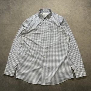 Southern Tide Intercoastal Shirt Mens Medium Check Plaid Button Down Stretch - Picture 1 of 7