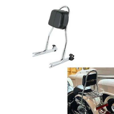 Detachable Sissy Bar Backrest Fit For Harley Softail Deluxe 05-17 Fat Boy 00-06 - Image 1 of 4