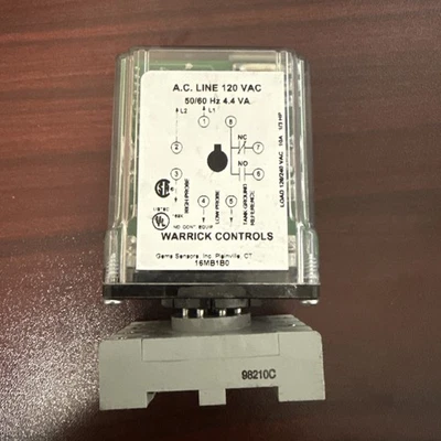 Warrick Controls Relay 16MB1B0 - Image 1 of 4