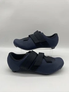 Fizik R5 Tempo Powerstrap Cycling Road Shoes Navy Blue UK 11.5 EU 46 New - Picture 1 of 7