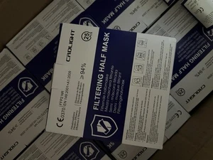 5 Packung 125 FFP2 MASKE Filternde Halbmaske einzelverpackt Neu - Bild 1 von 3