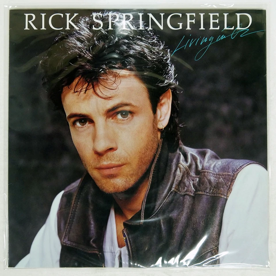 RICK SPRINGFIELD LIVING IN OZ RCA RPL8182 Japan VINYL LP - Image 1 of 1