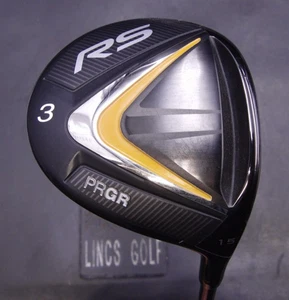 PRGR RS 15° 3 Wood Regular Graphite Shaft Black Grip - Picture 1 of 5