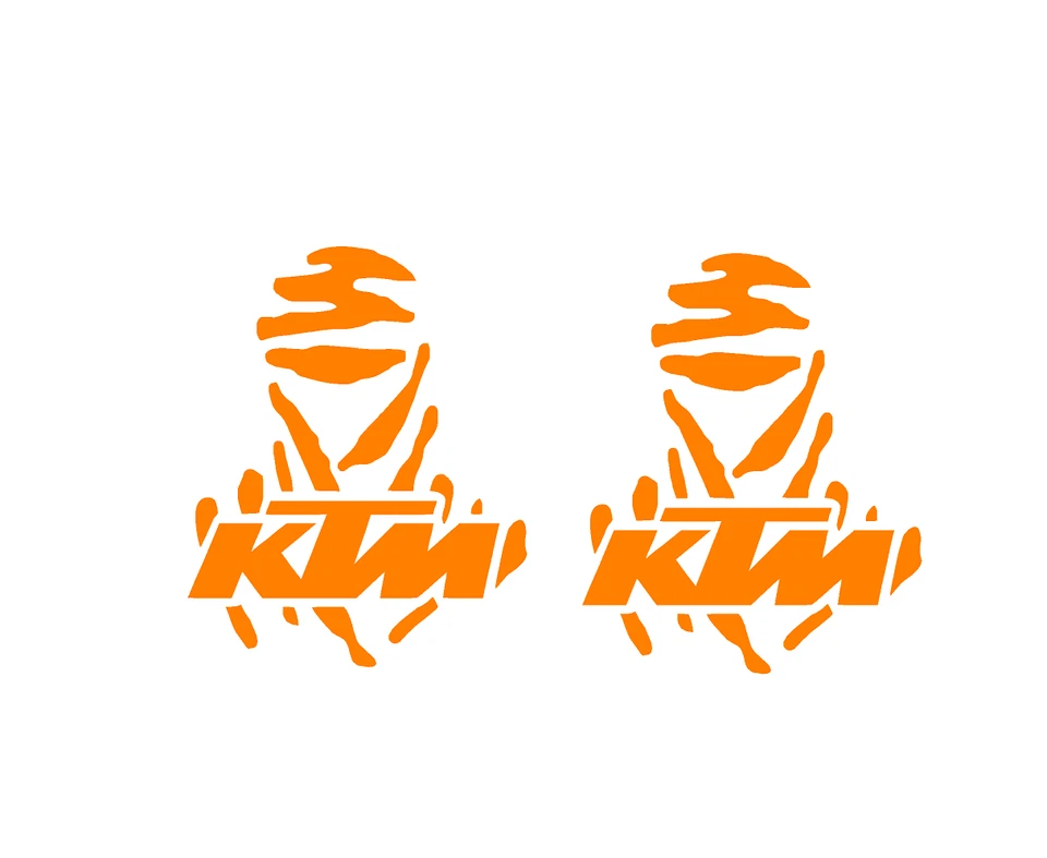 adesivi Moto / Auto / - 2 adesivi Dakar KTM - Stickers Dakar KTM