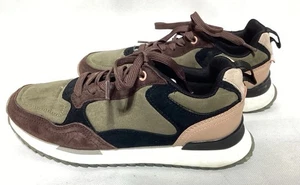 Hoff Chiang Mai Damenschuhe Größe 6 grün/braun Wildleder/Stoff Sportschuhe - Bild 1 von 9