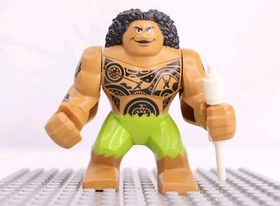 LEGO Disney Minifigure Maui Big Figure Moana's Ocean Voyage 2013 #41150 