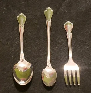 Vtg Oneida Craft Deluxe Stainless Mixed 3pc - Picture 1 of 4