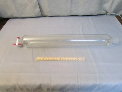 Dropping Funnel 1000ml+ PTFE Key Stopcock - Borosilicate Glass 31 Inches Long - Image 1 of 3