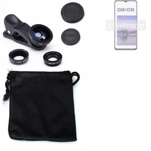 Pour Wiko Hi Enjoy 80 GT Objectifs Smartphone Lentilles fisheye macro grand angl - Zdjęcie 1 z 6