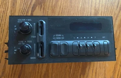 Chevrolet Chevy Astro Silverado Sierra 1995-2005 radio AM FM 15769265 OEM funciona Foto 1 de 4