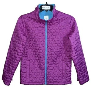 Cat & Jack Jacket Coat Girls Size XXL Purple Teal - Picture 1 of 7